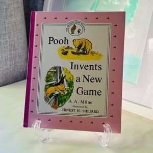 NEW The Classic Pooh Treasury Pooh Invents A New Game Hardcover Picture Book
